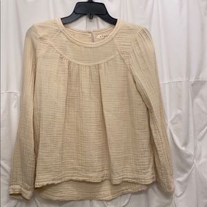 Xirena long sleeve blouse